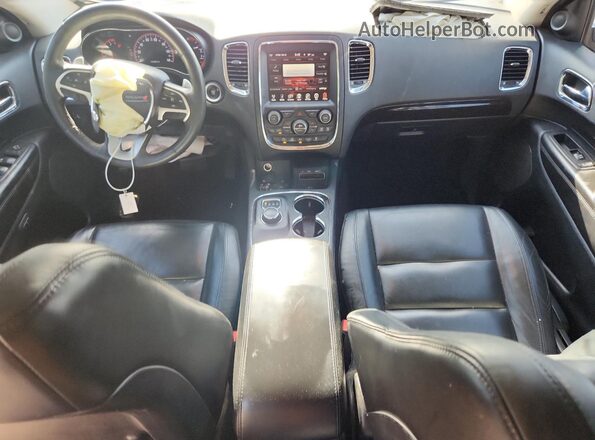 1C4RDHDG9GC308116 2016 DODGE DURANGO Black Առջևի վահանակի տեսք