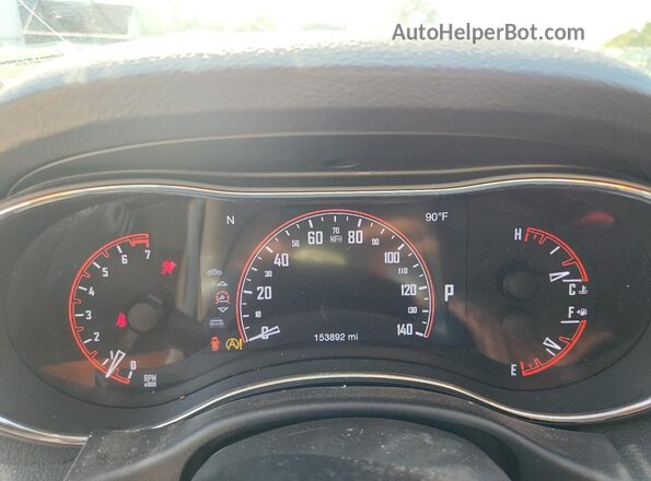 1C4RDHDG9GC308116 2016 DODGE DURANGO Black Սարքավորումների վահանակի տեսք