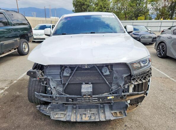 1C4RDHDGXKC803207 2019 DODGE DURANGO White Вид спереду