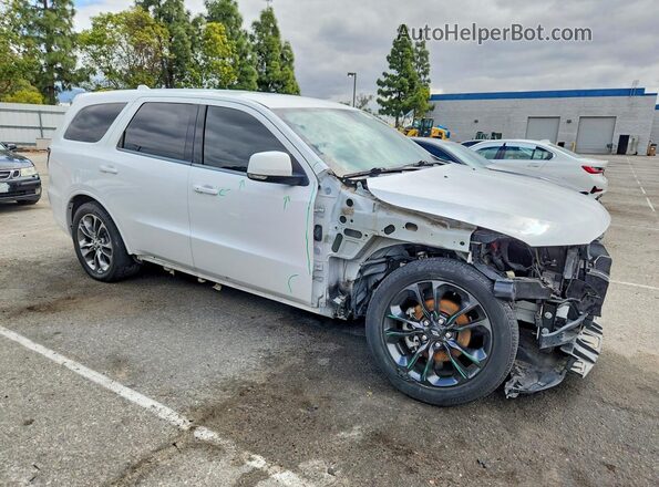 1C4RDHDGXKC803207 2019 DODGE DURANGO White Передня права чверть