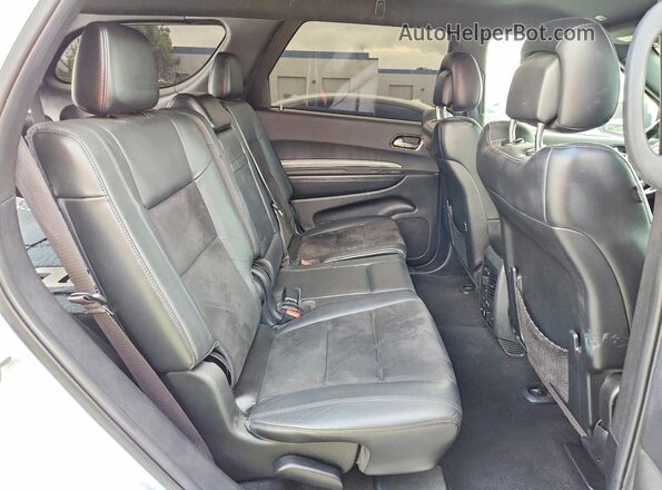 1C4RDHDGXKC803207 2019 DODGE DURANGO White Вид задньої частини салону