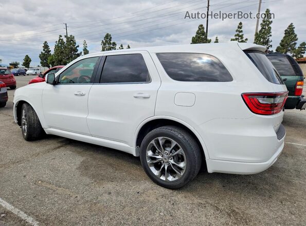 1C4RDHDGXKC803207 2019 DODGE DURANGO White Задня ліва чверть