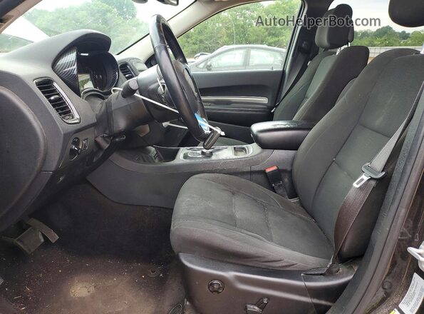 1C4RDJAG0GC486282 2016 DODGE DURANGO Black Widok wnętrza z przodu