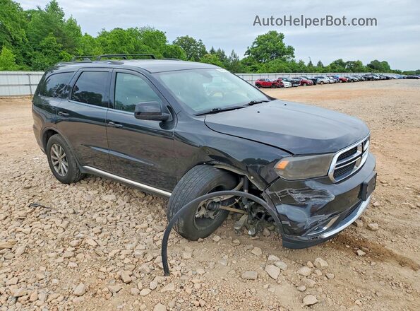 1C4RDJAG0GC486282 2016 DODGE DURANGO Black Przód prawy