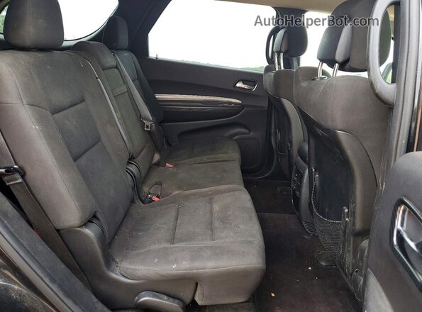 1C4RDJAG0GC486282 2016 DODGE DURANGO Black Widok wnętrza z tyłu