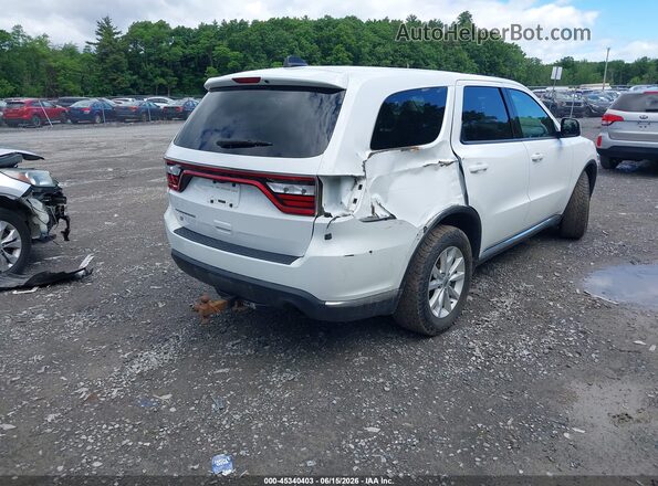 1C4RDJAG0KC734281 2019 DODGE DURANGO White Tył prawy
