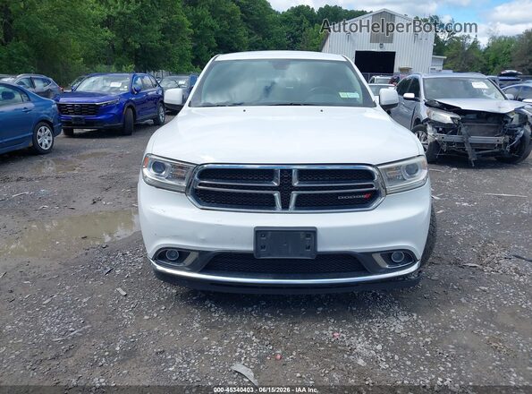 1C4RDJAG0KC734281 2019 DODGE DURANGO White Widok zestawu wskaźników
