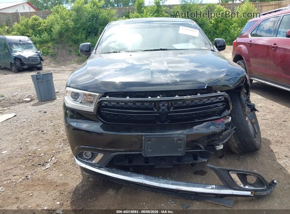1C4RDJAG1JC341355 2018 DODGE DURANGO Черный Вид щитка приборов