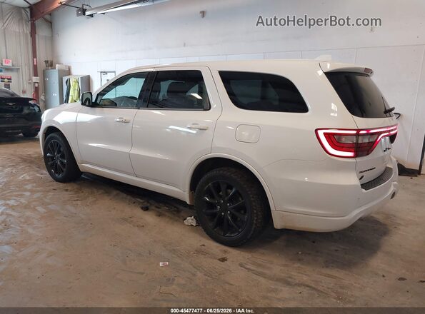 1C4RDJAG2JC112411 2018 DODGE DURANGO White Задня ліва чверть