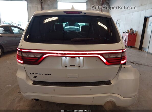 1C4RDJAG2JC112411 2018 DODGE DURANGO White 