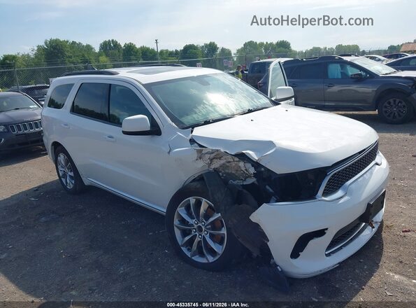 1C4RDJAG2MC804818 2021 DODGE DURANGO White Вид спереду