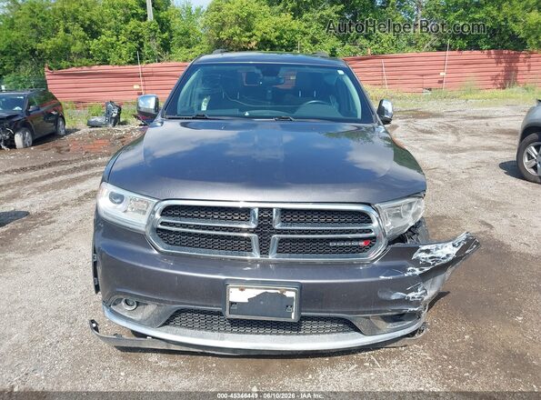 1C4RDJAG3HC854813 2017 DODGE DURANGO Gray Вид щитка приладів
