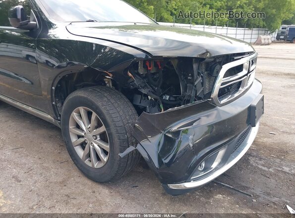 1C4RDJAG3HC937612 2017 DODGE DURANGO Black Widok z przodu