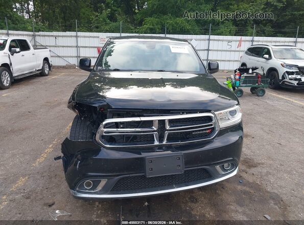 1C4RDJAG3HC937612 2017 DODGE DURANGO Black Widok zestawu wskaźników