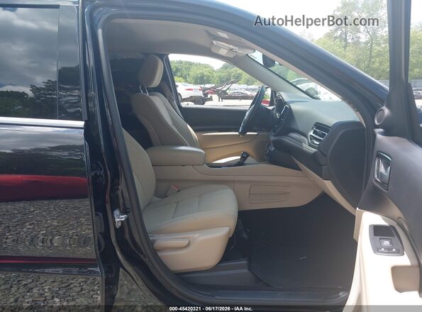 1C4RDJAG3MC520243 2021 DODGE DURANGO Black Front interior view