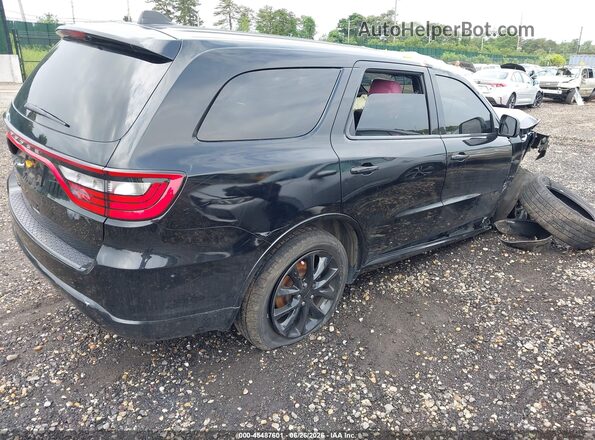 1C4RDJAG4JC116833 2018 DODGE DURANGO Black უკანა მარჯვენა