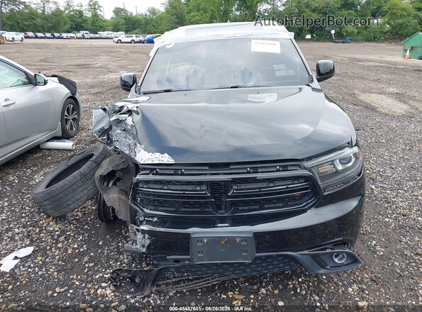 1C4RDJAG4JC116833 2018 DODGE DURANGO Black ხელსაწყოთა პანელის ხედი