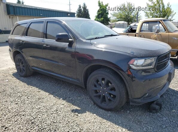 1C4RDJAG4JC346436 2018 DODGE DURANGO Black Delantero derecho