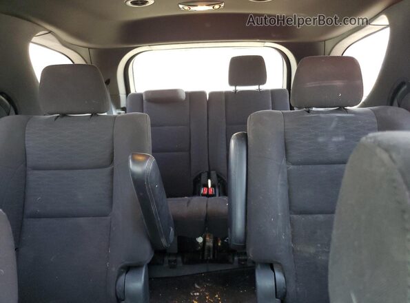 1C4RDJAG4JC346436 2018 DODGE DURANGO Black Vista de los asientos traseros
