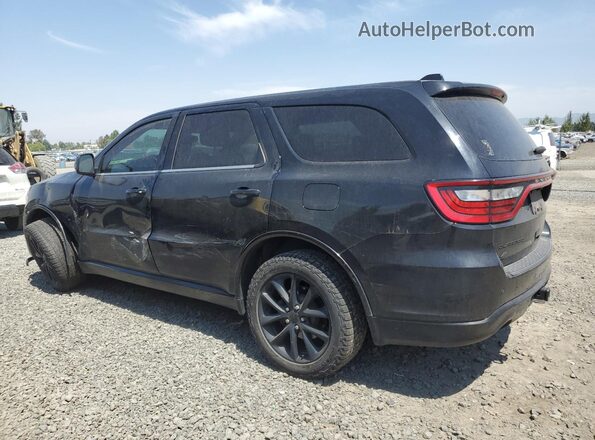 1C4RDJAG4JC346436 2018 DODGE DURANGO Black Trasero izquierdo