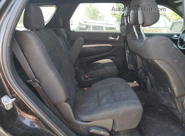 1C4RDJAG4JC346436 2018 DODGE DURANGO Black Vista interior trasera