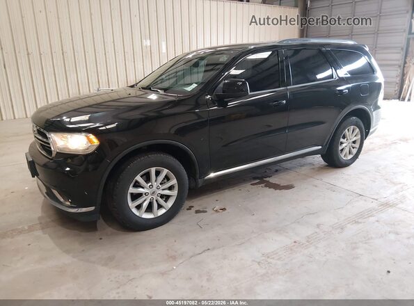 1C4RDJAG4KC744439 2019 DODGE DURANGO Black Przód lewy