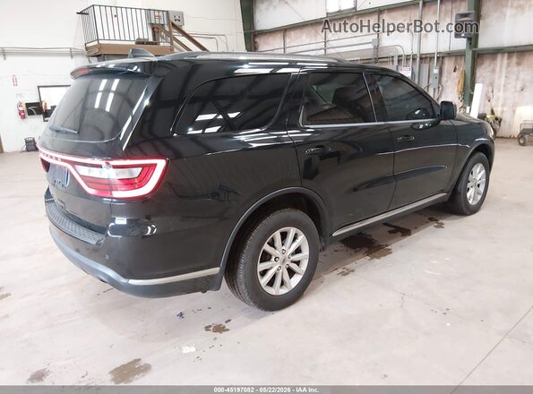 1C4RDJAG4KC744439 2019 DODGE DURANGO Black Tył prawy