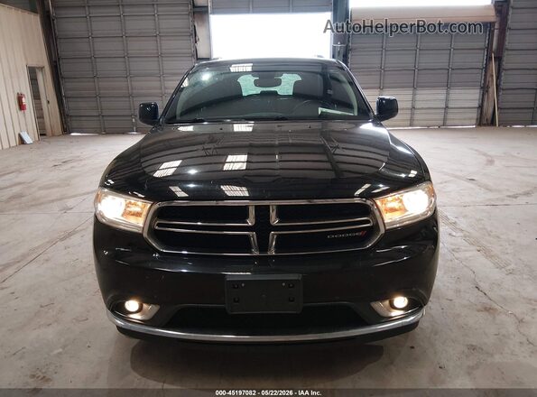 1C4RDJAG4KC744439 2019 DODGE DURANGO Black Widok zestawu wskaźników