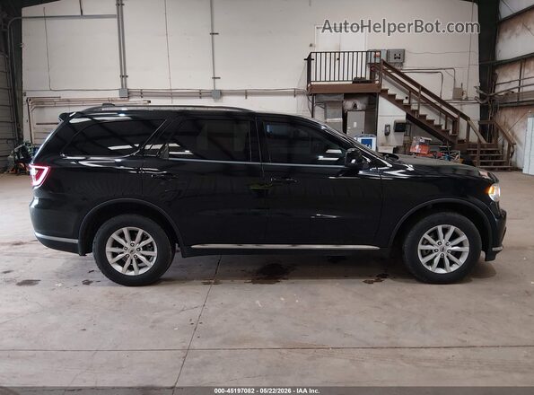 1C4RDJAG4KC744439 2019 DODGE DURANGO Black Widok wnętrza z tyłu