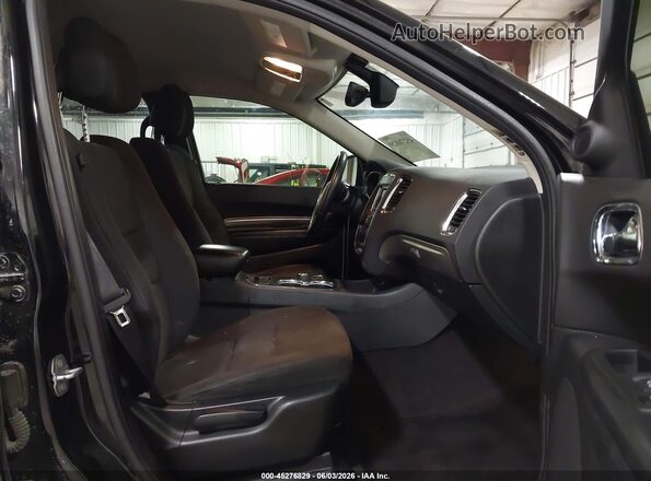 1C4RDJAG5HC924196 2017 DODGE DURANGO Black Vista interior delantera