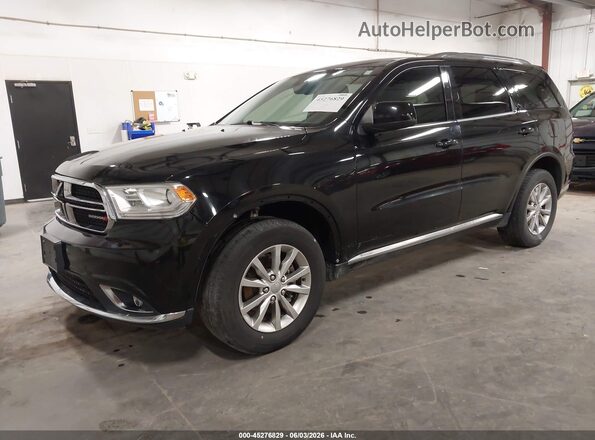 1C4RDJAG5HC924196 2017 DODGE DURANGO Black Vista tres cuartos delantera izquierda