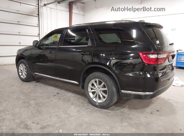 1C4RDJAG5HC924196 2017 DODGE DURANGO Black Trasero izquierdo