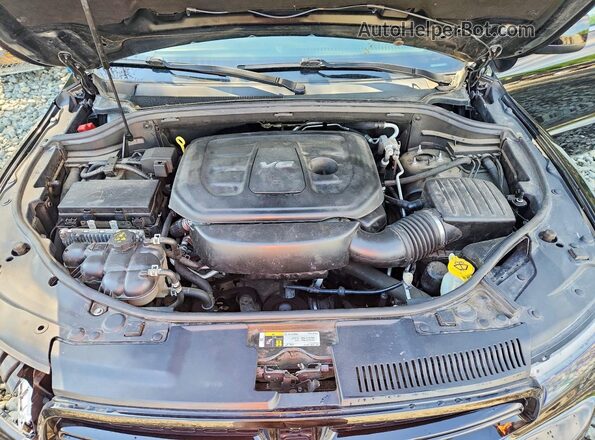 1C4RDJAG5JC490416 2018 DODGE DURANGO Black Rear interior view