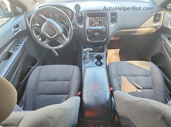 1C4RDJAG5JC490416 2018 DODGE DURANGO Black Dashboard view