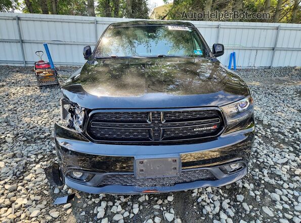 1C4RDJAG5JC490416 2018 DODGE DURANGO Black Front view