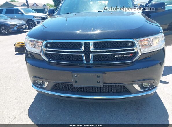 1C4RDJAG5KC744417 2019 DODGE DURANGO Black წინა ხედი