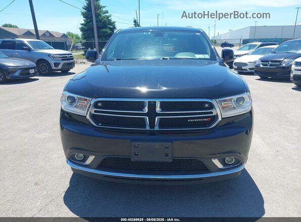 1C4RDJAG5KC744417 2019 DODGE DURANGO Black ხელსაწყოთა პანელის ხედი