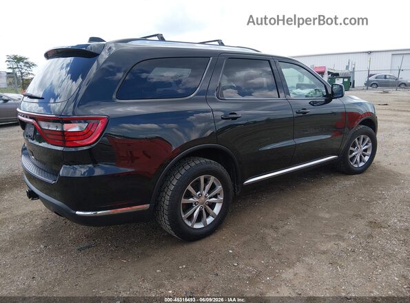 1C4RDJAG6GC477537 2016 DODGE DURANGO Черный Задняя правая четверть