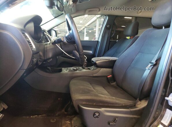 1C4RDJAG6HC820557 2017 DODGE DURANGO Black Front interior view