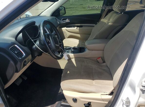 1C4RDJAG7HC833897 2017 DODGE DURANGO White Սալոնի դիմացի տեսք