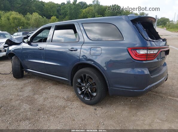 1C4RDJAG7MC688581 2021 DODGE DURANGO Синий Задняя левая четверть