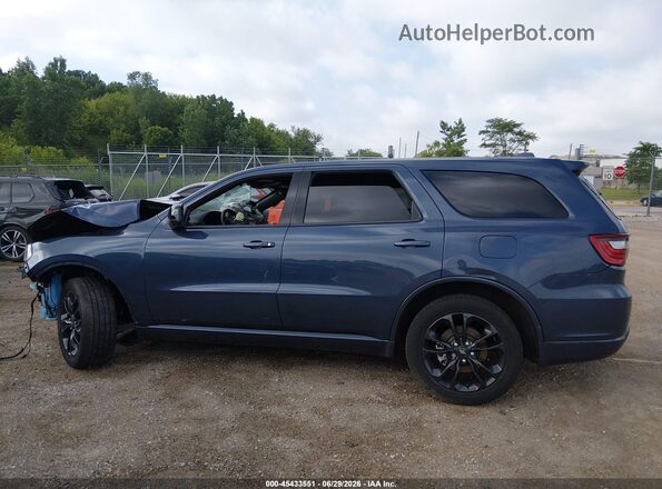 1C4RDJAG7MC688581 2021 DODGE DURANGO Синий Панорамный вид салона 360°