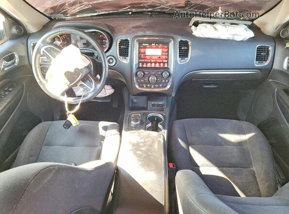 1C4RDJAG8HC860784 2017 DODGE DURANGO Gray წინა პანელის ხედი
