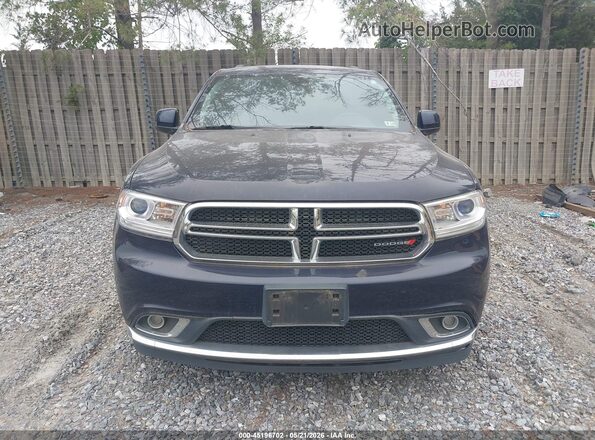 1C4RDJAG8HC883692 2017 DODGE DURANGO Blue ხელსაწყოთა პანელის ხედი