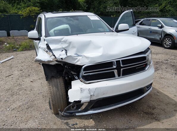 1C4RDJAG8JC312676 2018 DODGE DURANGO White Вид спереду
