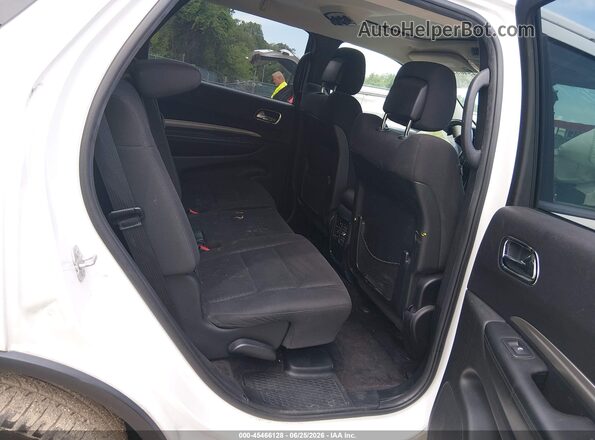 1C4RDJAG8JC312676 2018 DODGE DURANGO White Вид наклейки з VIN-кодом