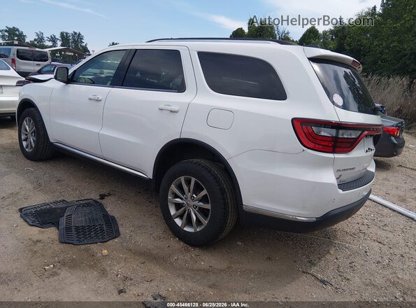 1C4RDJAG8JC312676 2018 DODGE DURANGO White Задня ліва чверть