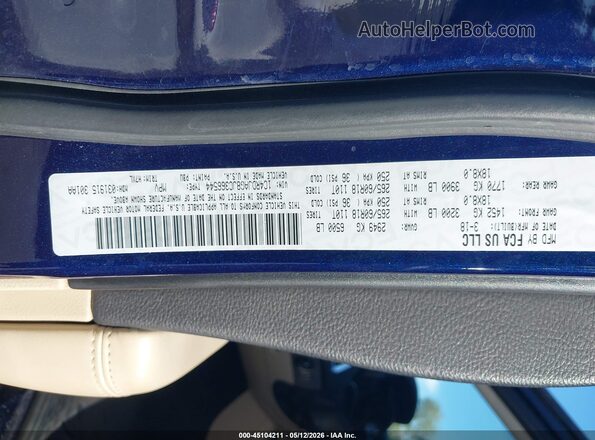 1C4RDJAG8JC366544 2018 DODGE DURANGO Dark Blue 