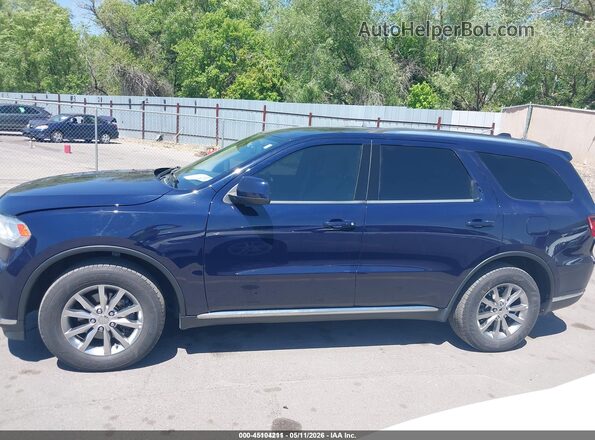 1C4RDJAG8JC366544 2018 DODGE DURANGO Dark Blue 