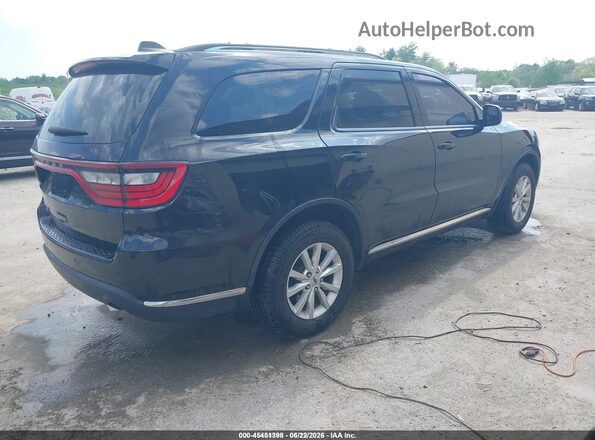 1C4RDJAG8KC827257 2019 DODGE DURANGO Black Հետևի աջ